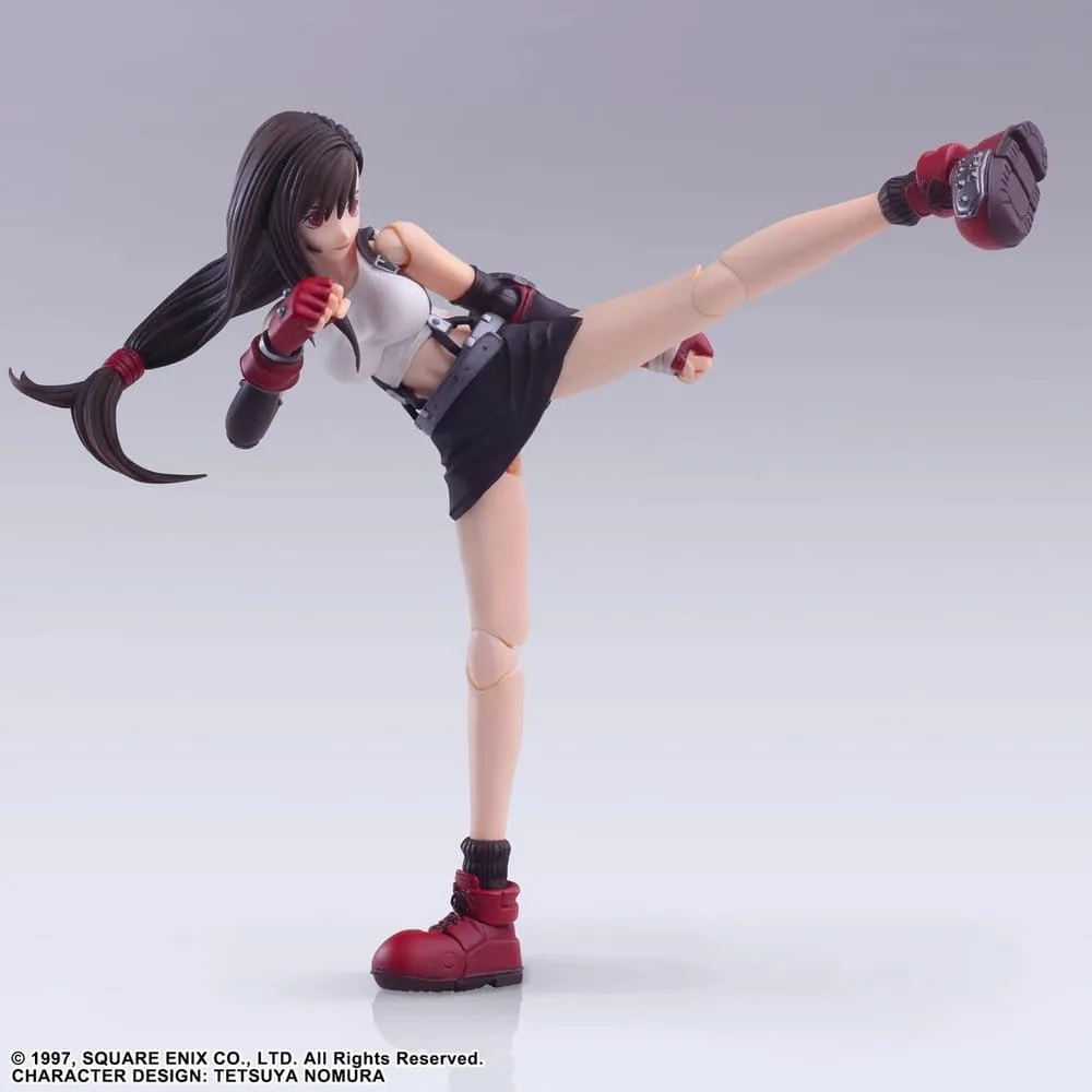 Final Fantasy VII Bring Arts Action Figure Tifa Lockhart Digital Plus Edition 14 cm